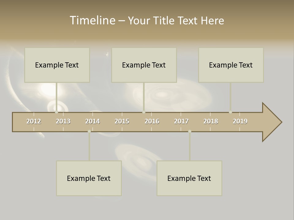 Shapes Disks Universe PowerPoint Template