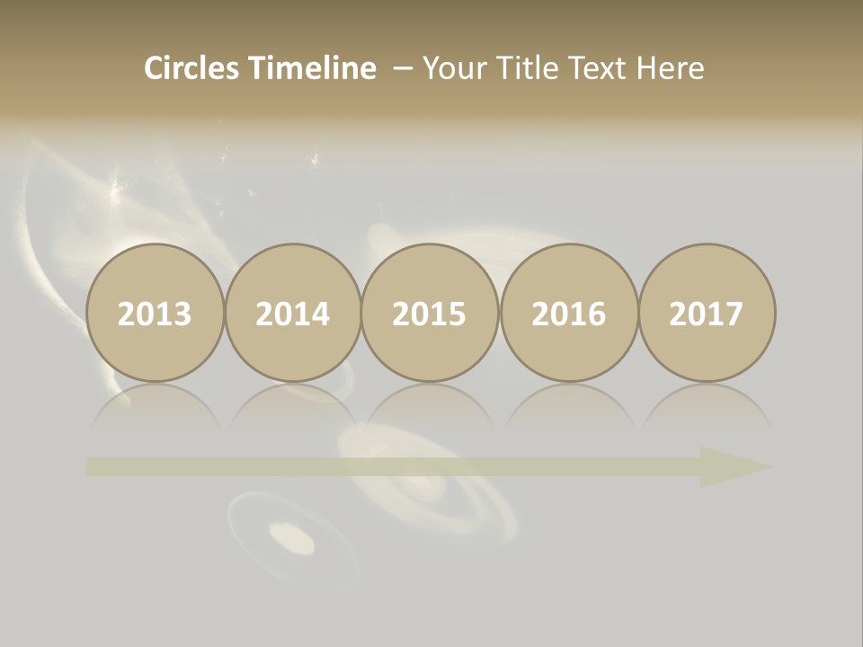 Shapes Disks Universe PowerPoint Template