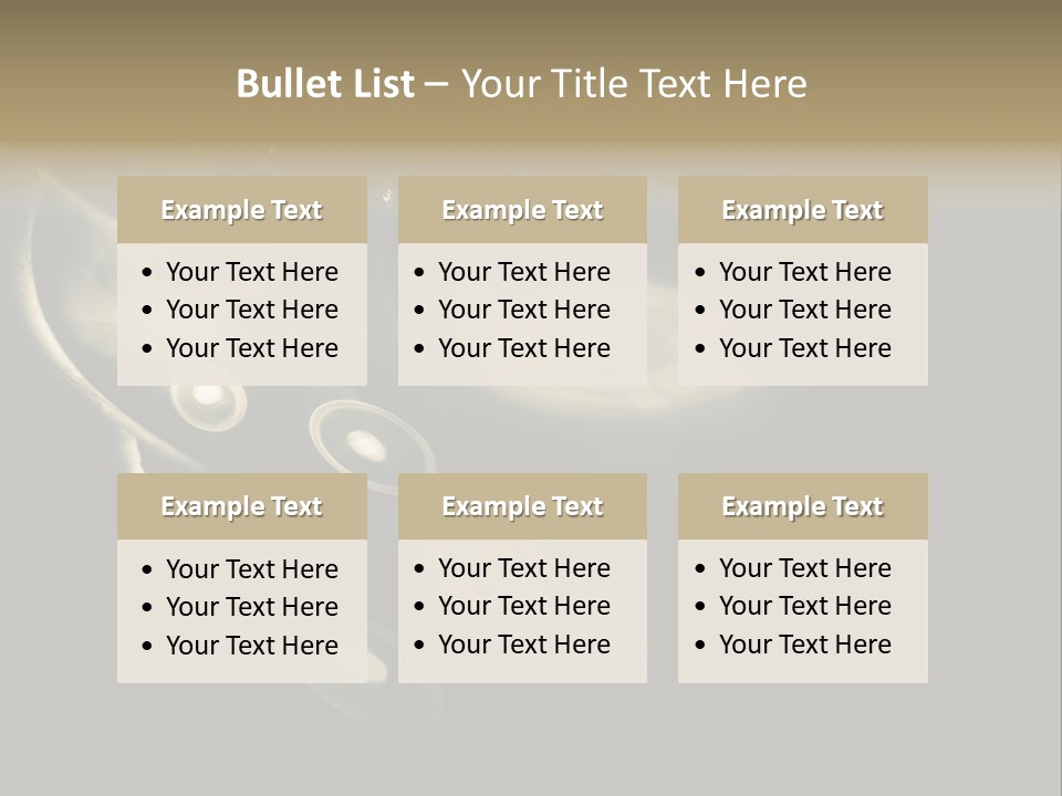 Shapes Disks Universe PowerPoint Template