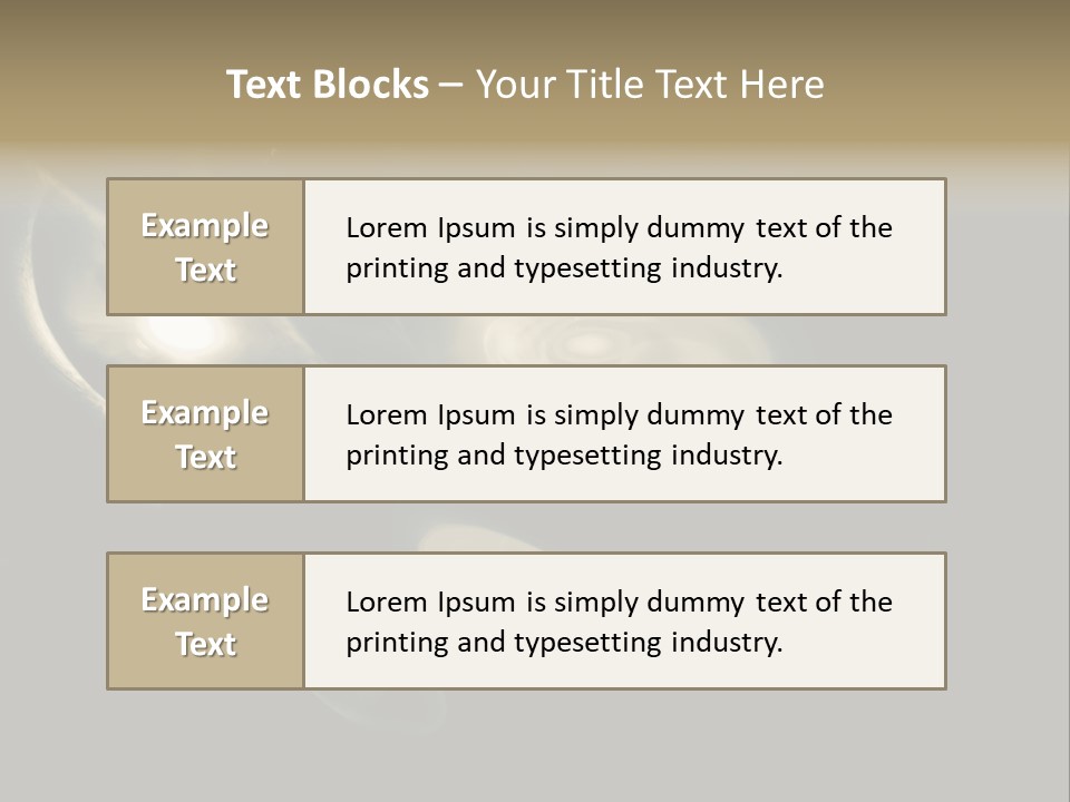 Shapes Disks Universe PowerPoint Template