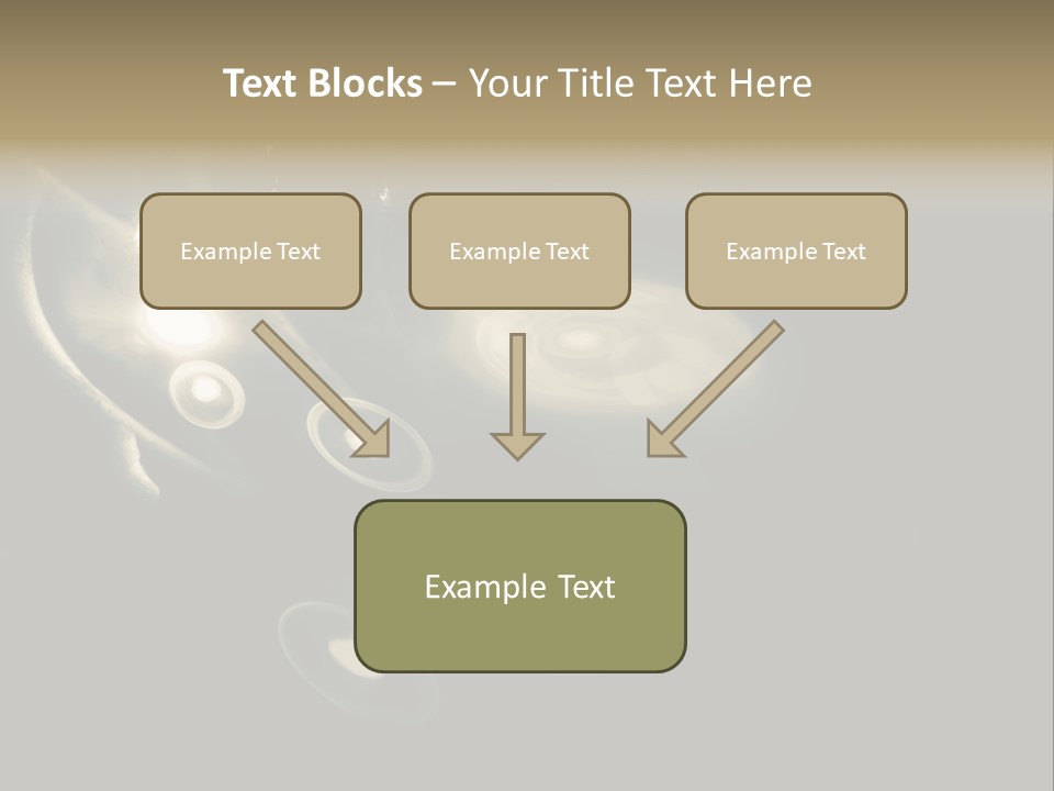 Shapes Disks Universe PowerPoint Template