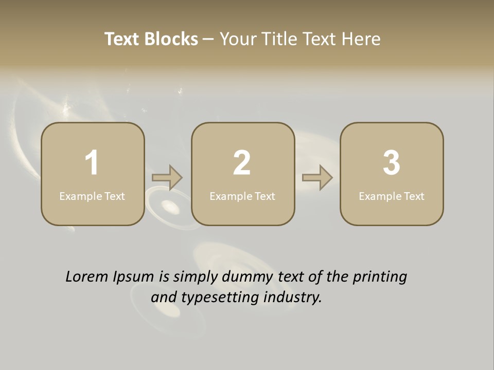 Shapes Disks Universe PowerPoint Template