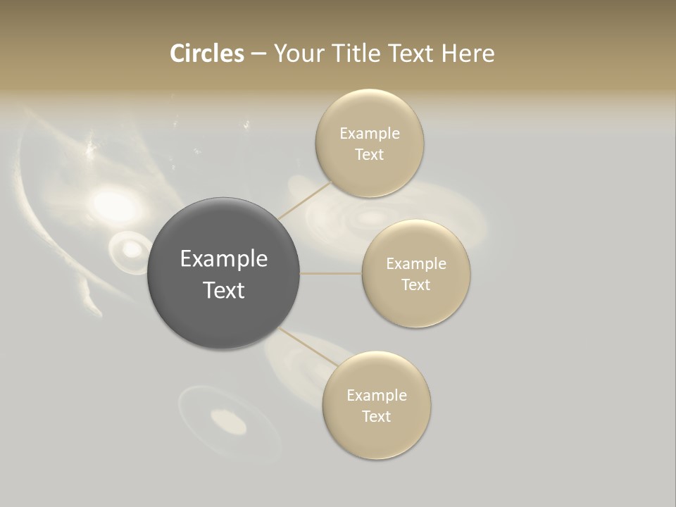 Shapes Disks Universe PowerPoint Template