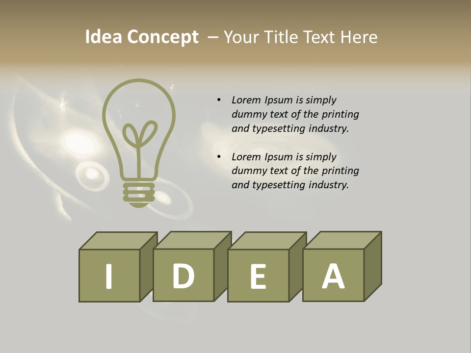 Shapes Disks Universe PowerPoint Template