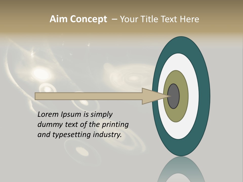 Shapes Disks Universe PowerPoint Template