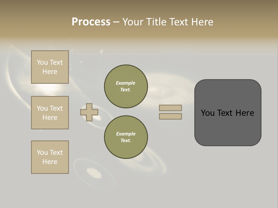 Shapes Disks Universe PowerPoint Template