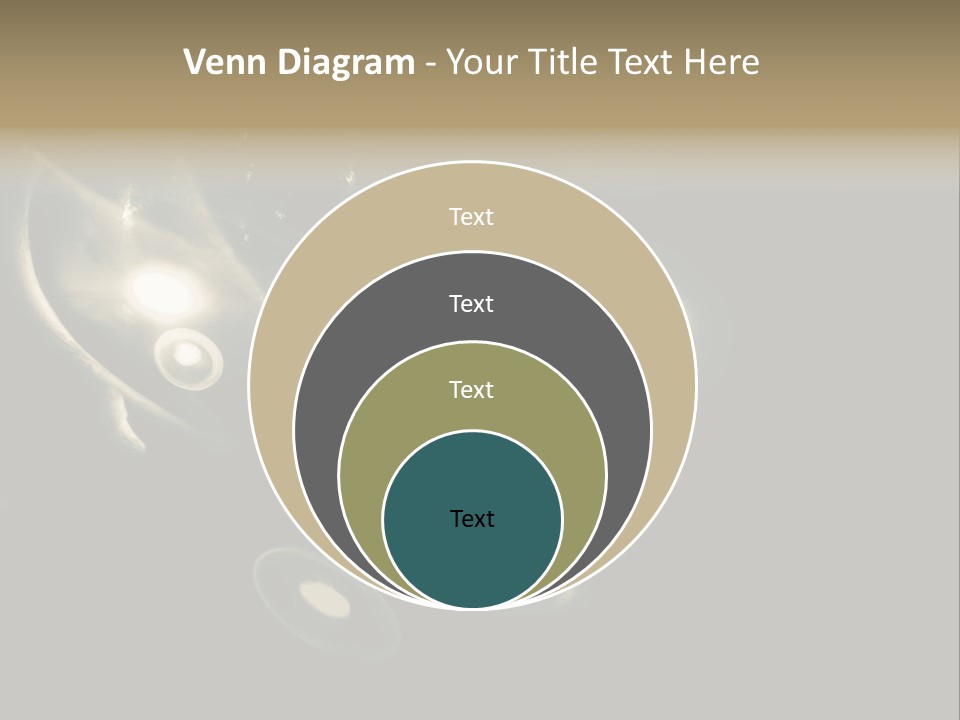 Shapes Disks Universe PowerPoint Template