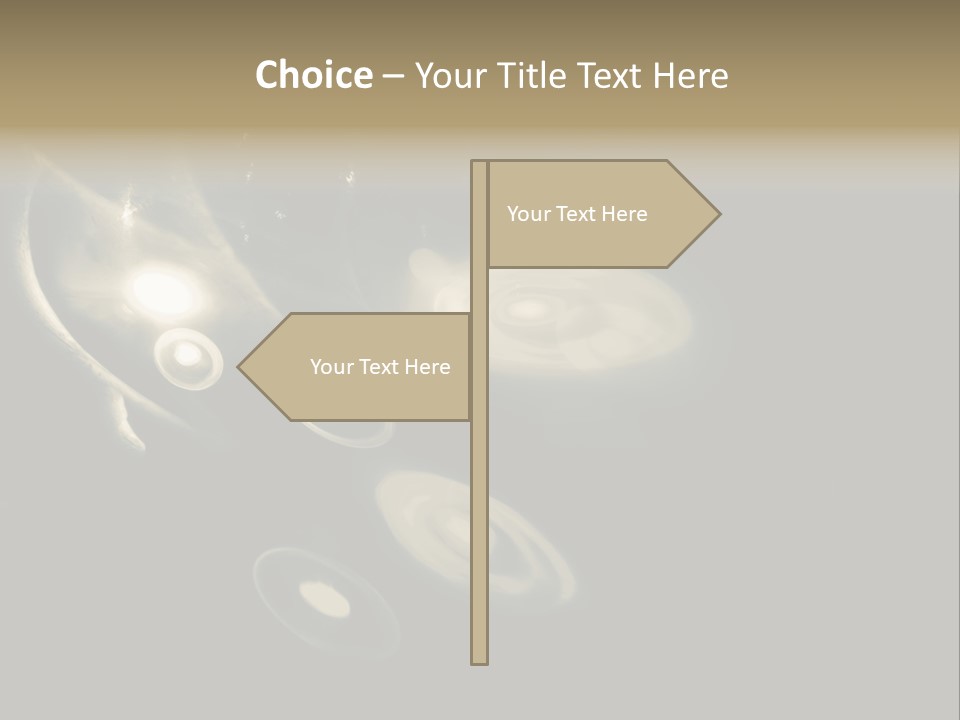 Shapes Disks Universe PowerPoint Template
