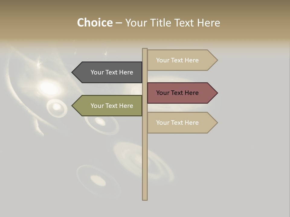 Shapes Disks Universe PowerPoint Template