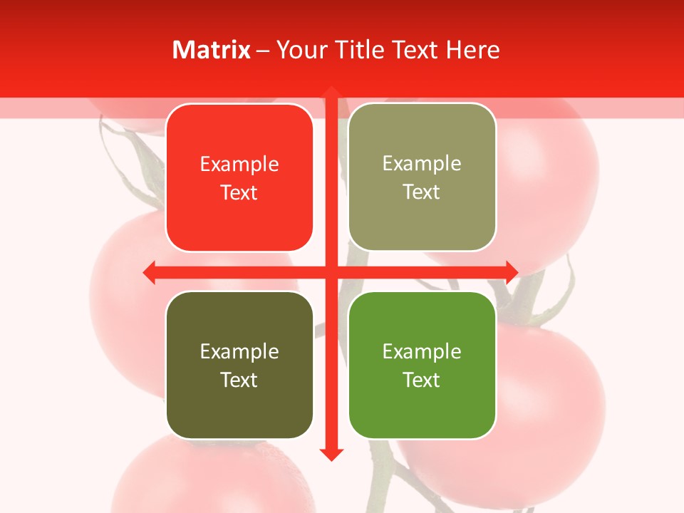 Isolated Hanging Organic PowerPoint Template