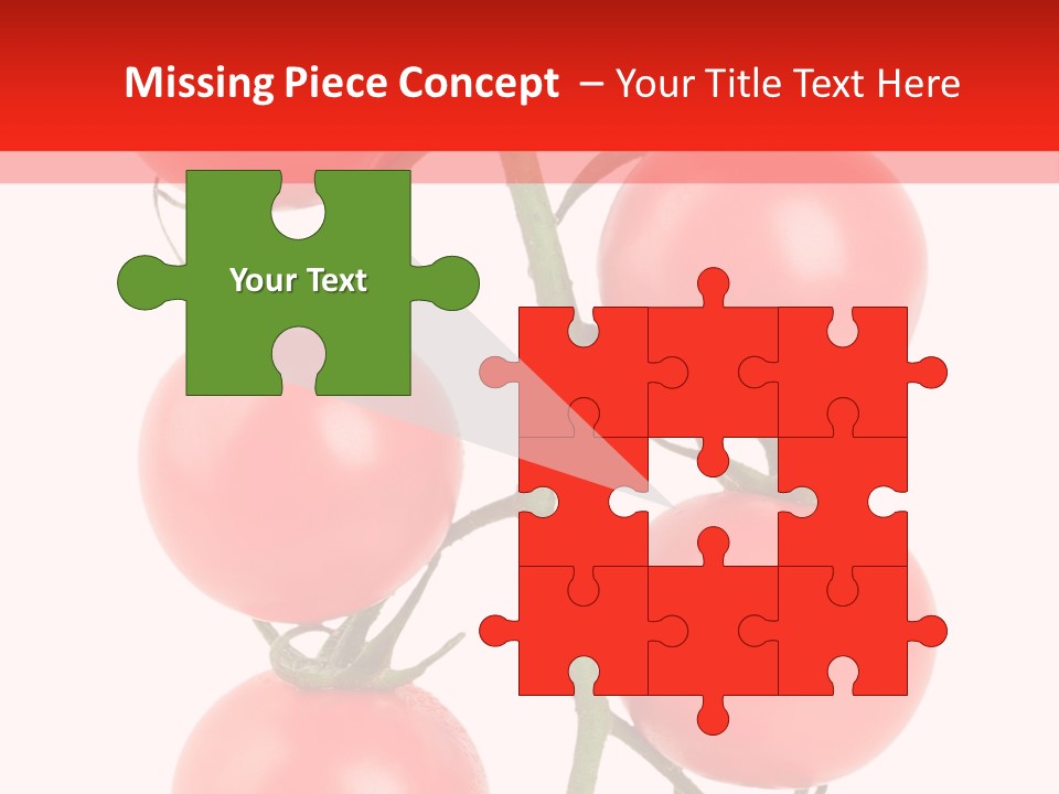 Isolated Hanging Organic PowerPoint Template