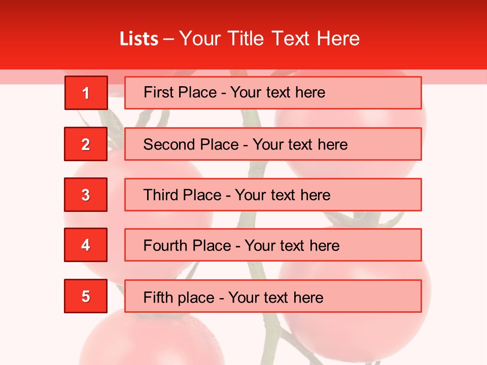 Isolated Hanging Organic PowerPoint Template