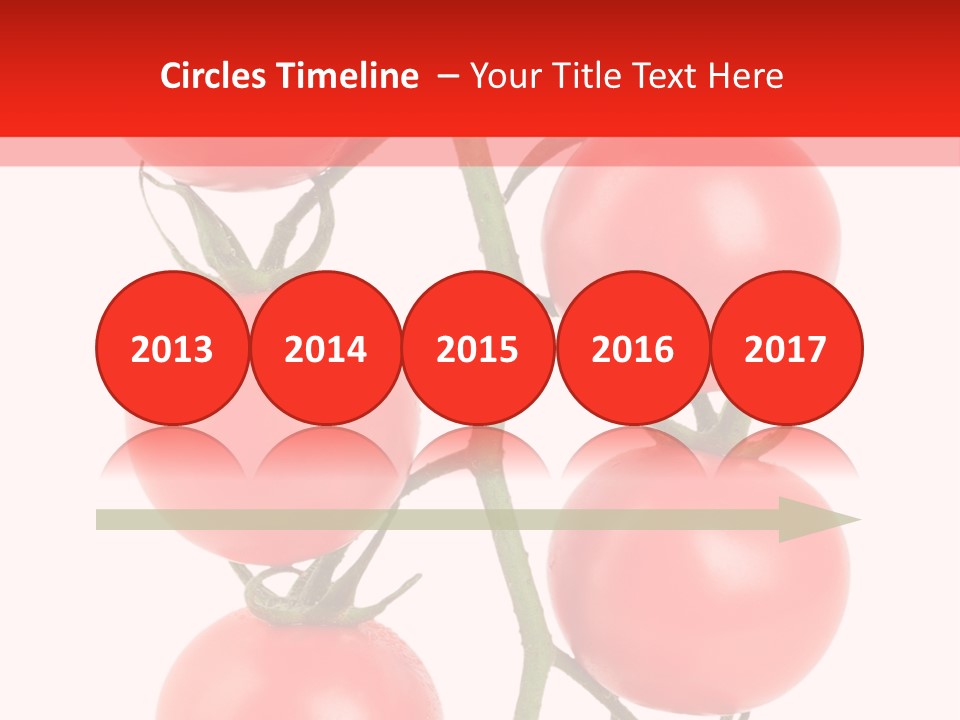 Isolated Hanging Organic PowerPoint Template