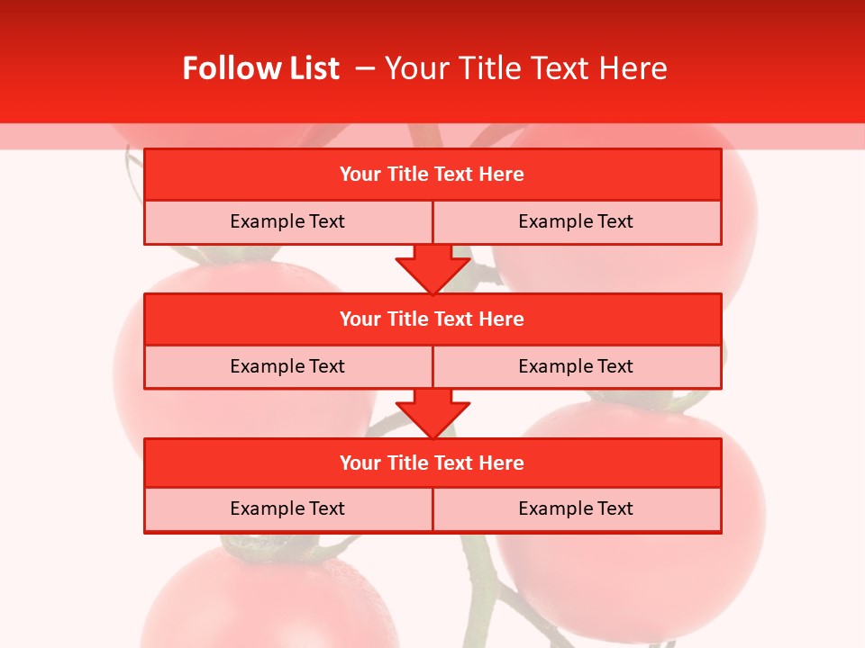 Isolated Hanging Organic PowerPoint Template
