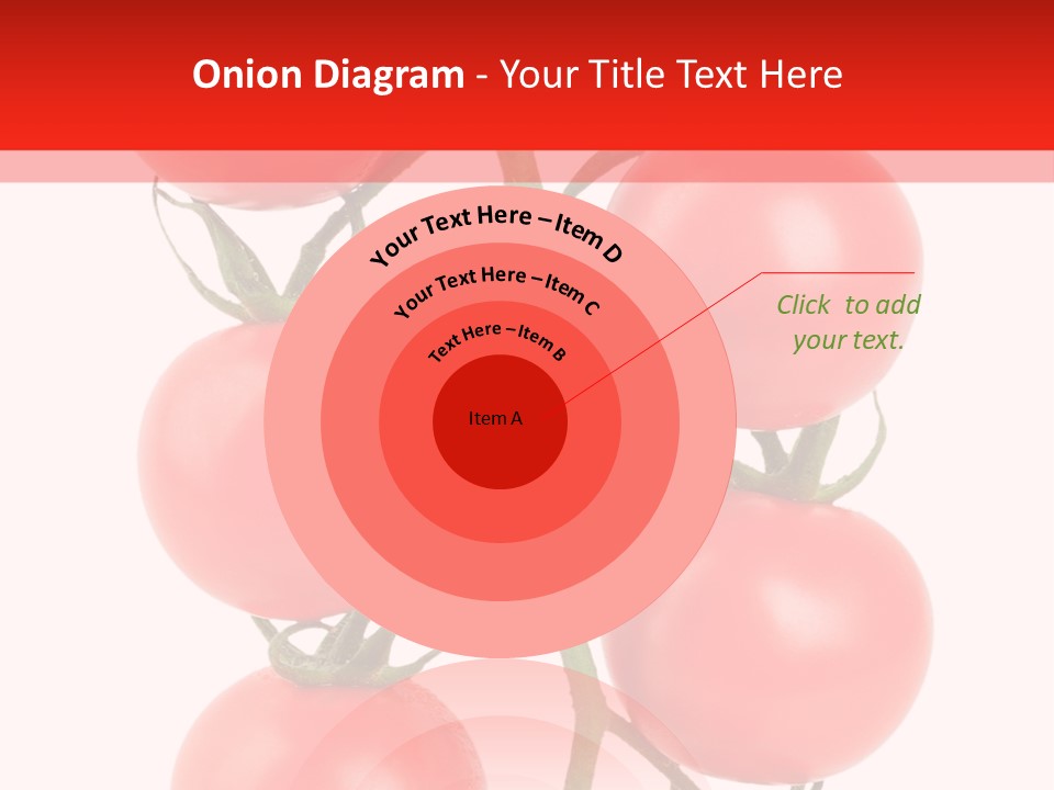 Isolated Hanging Organic PowerPoint Template