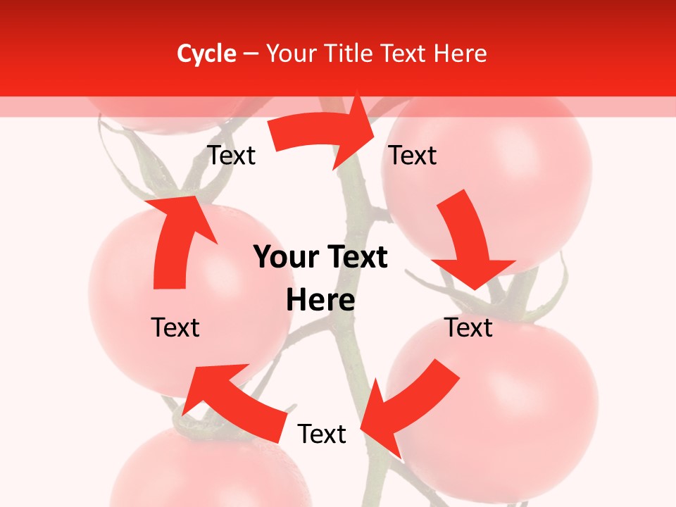 Isolated Hanging Organic PowerPoint Template