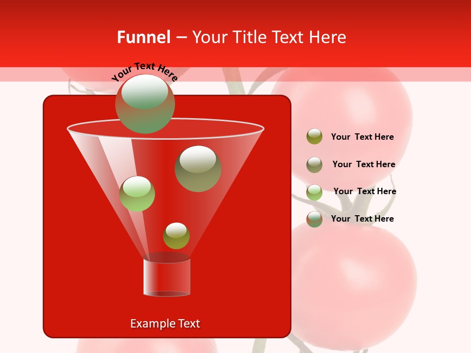 Isolated Hanging Organic PowerPoint Template