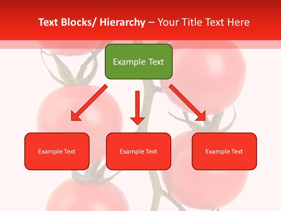 Isolated Hanging Organic PowerPoint Template