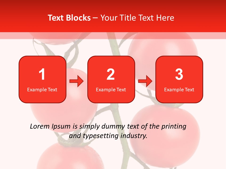 Isolated Hanging Organic PowerPoint Template