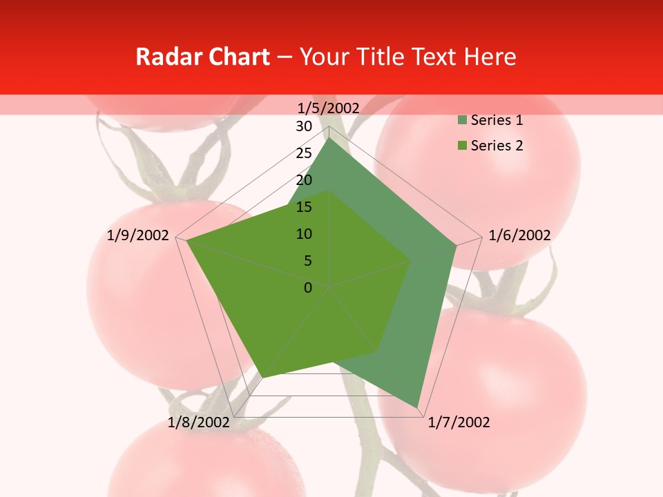 Isolated Hanging Organic PowerPoint Template