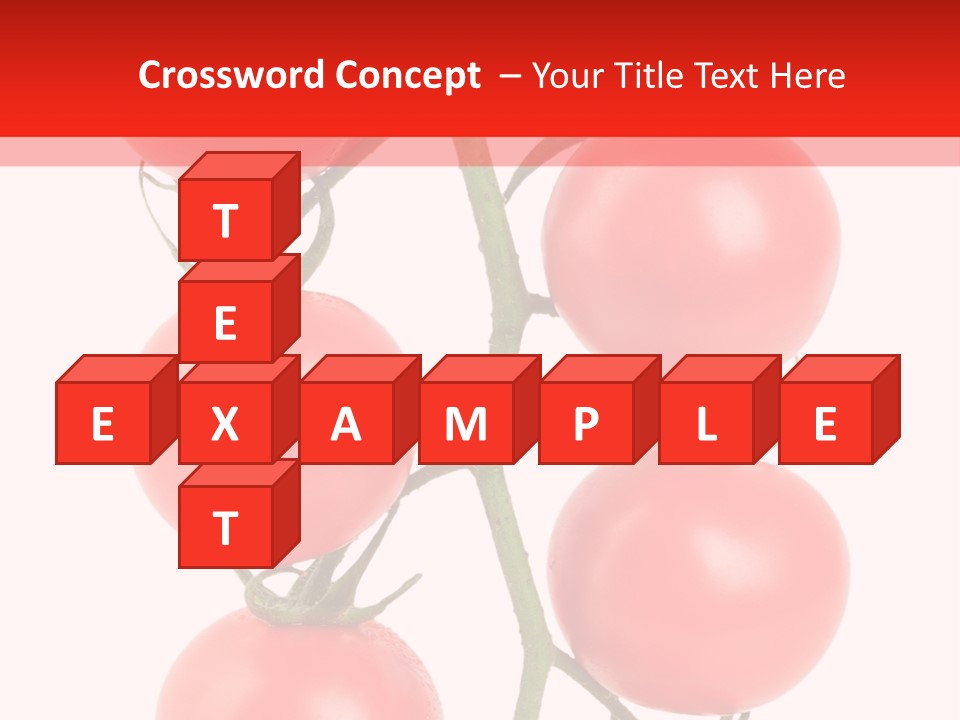 Isolated Hanging Organic PowerPoint Template