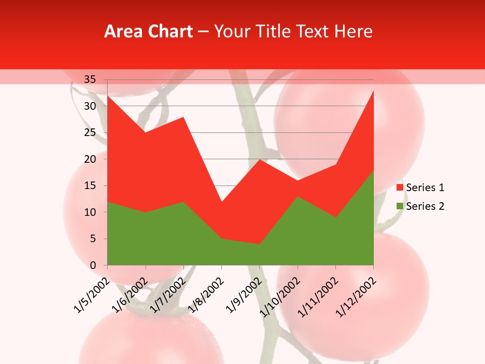 Isolated Hanging Organic PowerPoint Template