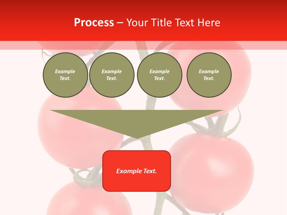 Isolated Hanging Organic PowerPoint Template