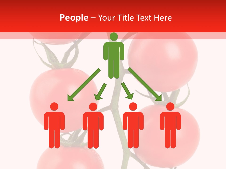 Isolated Hanging Organic PowerPoint Template