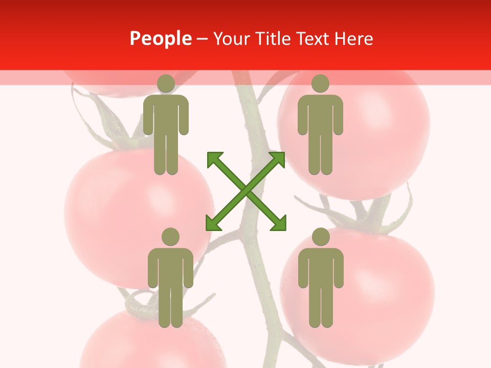 Isolated Hanging Organic PowerPoint Template