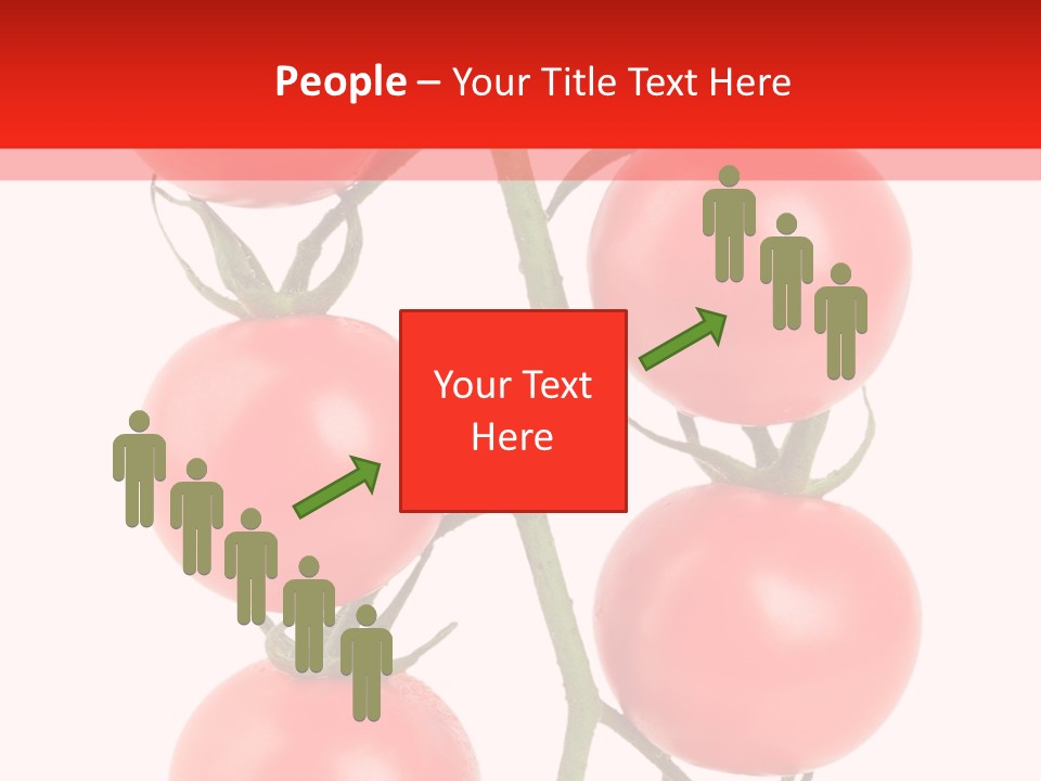 Isolated Hanging Organic PowerPoint Template