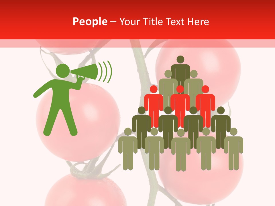 Isolated Hanging Organic PowerPoint Template