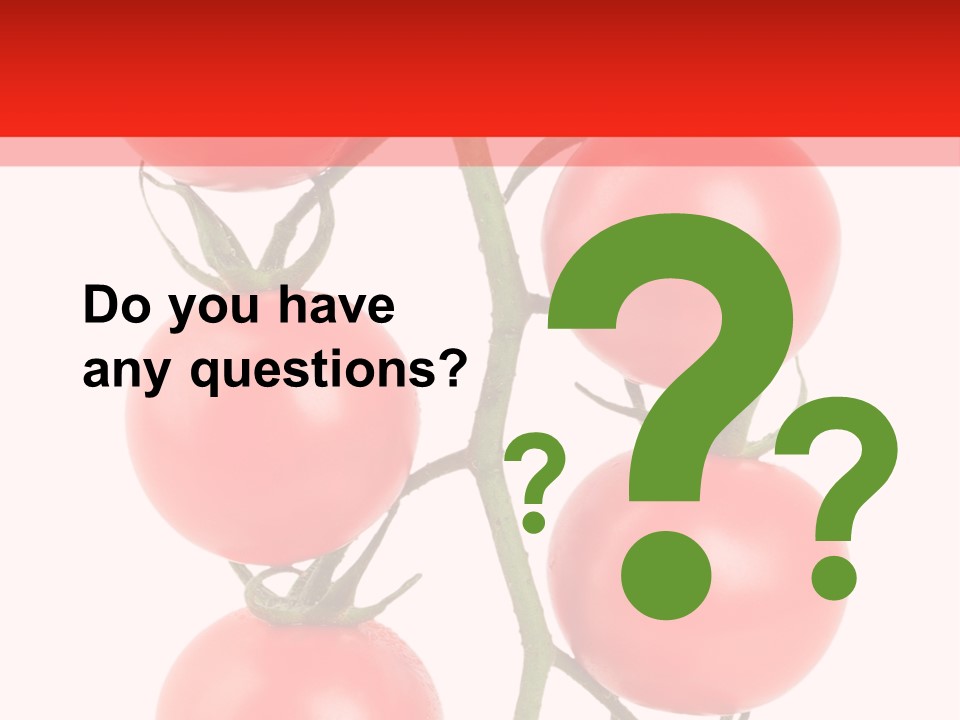 Isolated Hanging Organic PowerPoint Template