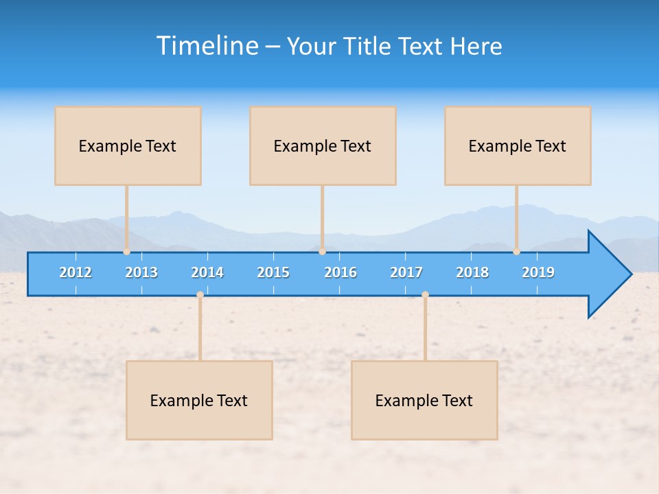 America Countryside Hot PowerPoint Template