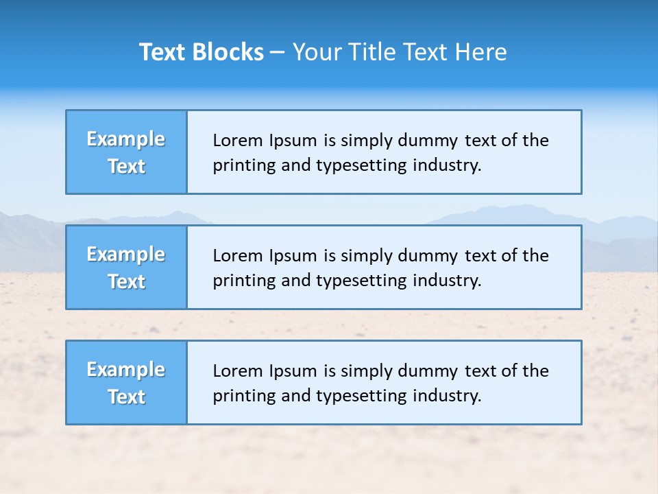 America Countryside Hot PowerPoint Template