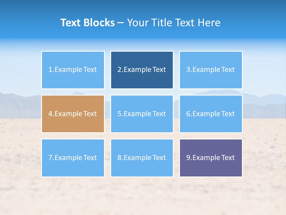 America Countryside Hot PowerPoint Template