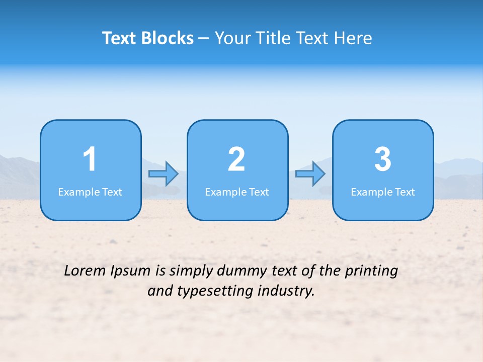 America Countryside Hot PowerPoint Template
