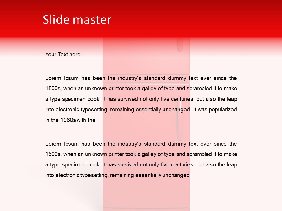 Equipment Front Background PowerPoint Template