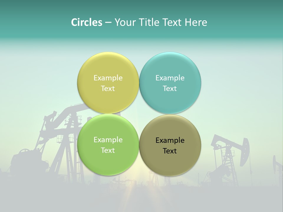 Gasoline Beautification Petrochemical PowerPoint Template