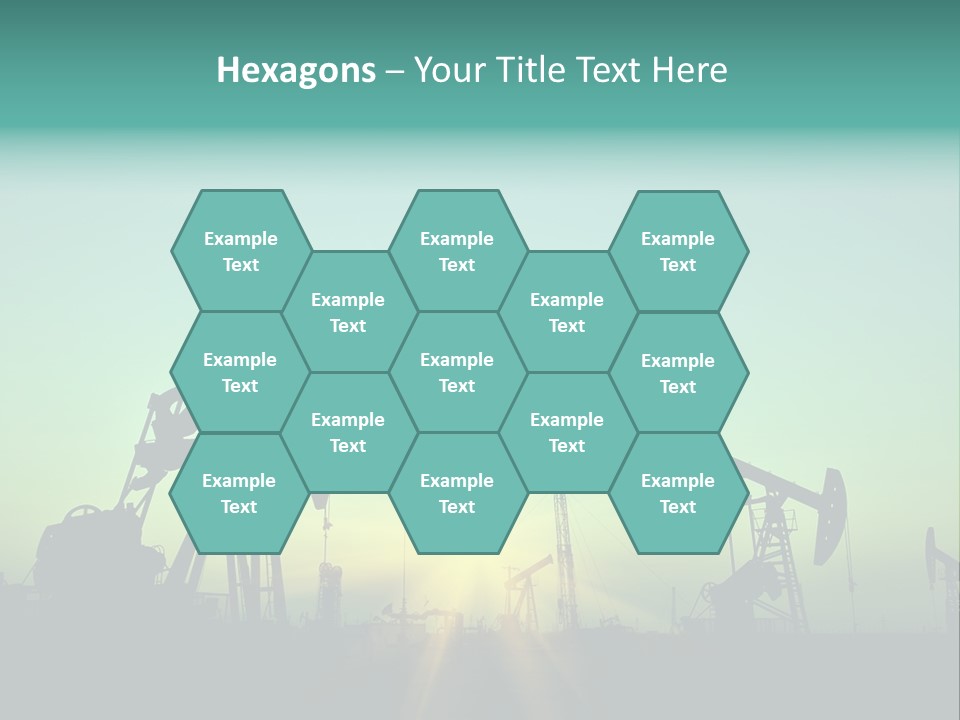Gasoline Beautification Petrochemical PowerPoint Template