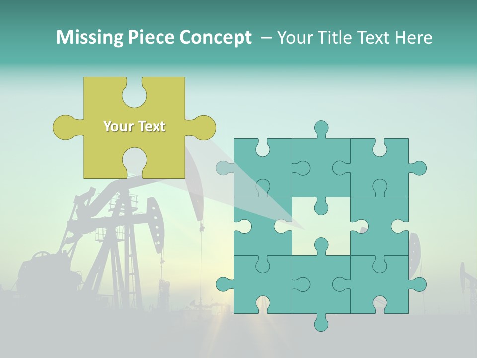 Gasoline Beautification Petrochemical PowerPoint Template