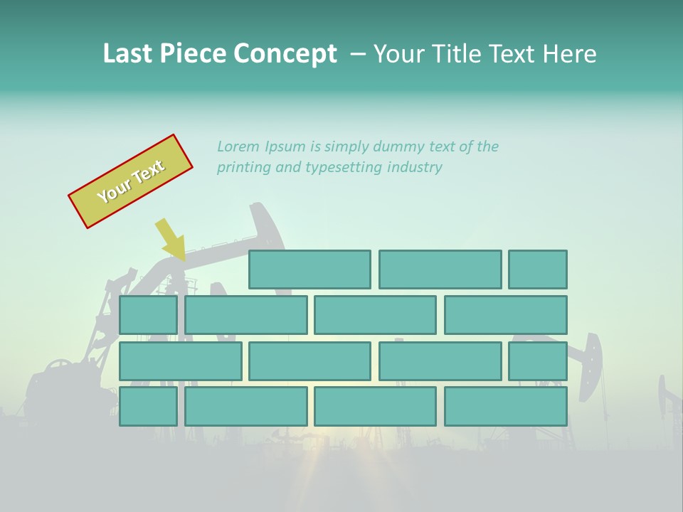 Gasoline Beautification Petrochemical PowerPoint Template