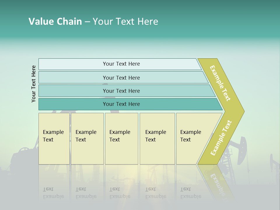 Gasoline Beautification Petrochemical PowerPoint Template