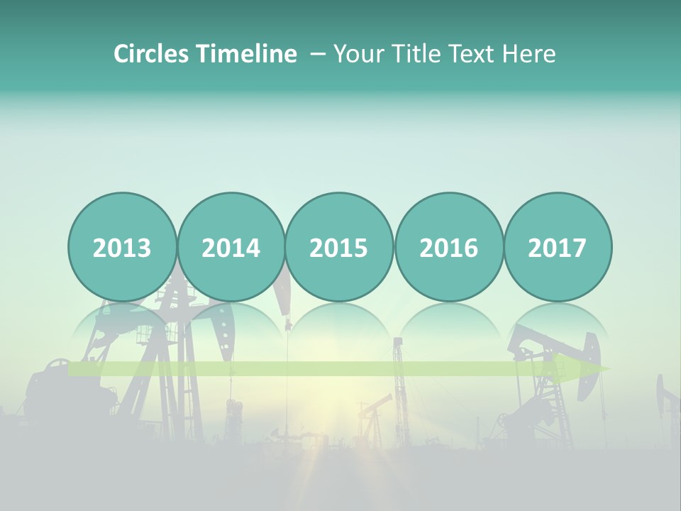 Gasoline Beautification Petrochemical PowerPoint Template