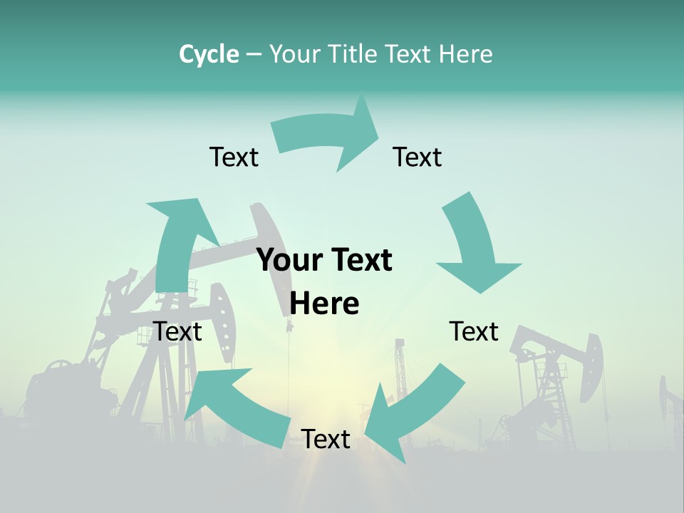 Gasoline Beautification Petrochemical PowerPoint Template