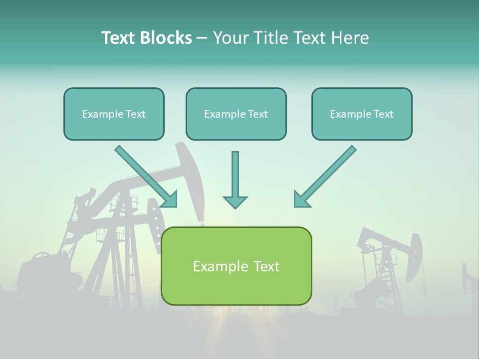 Gasoline Beautification Petrochemical PowerPoint Template