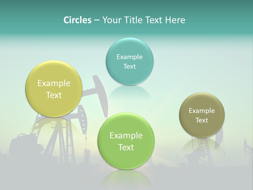 Gasoline Beautification Petrochemical PowerPoint Template