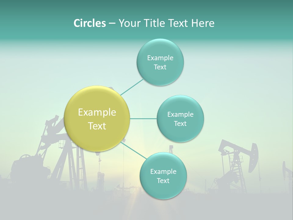 Gasoline Beautification Petrochemical PowerPoint Template