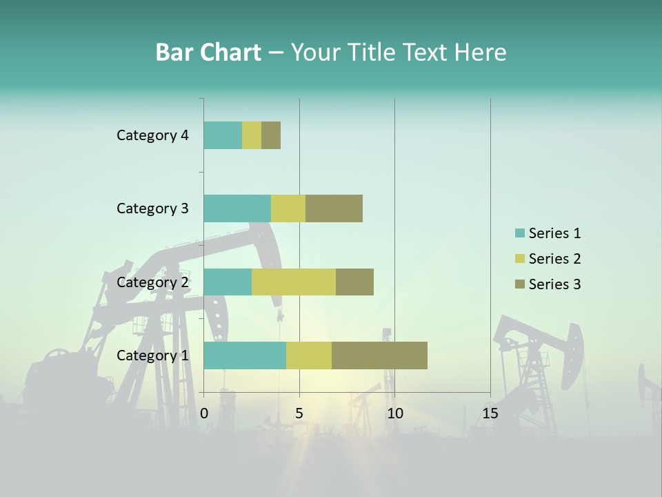 Gasoline Beautification Petrochemical PowerPoint Template