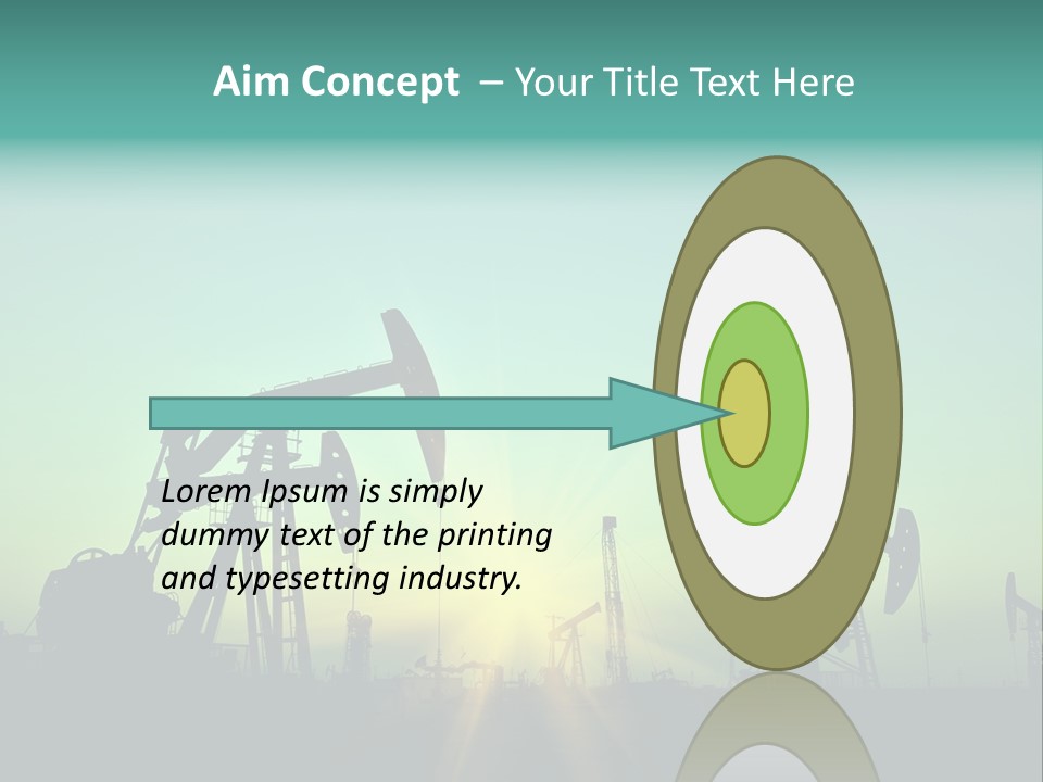 Gasoline Beautification Petrochemical PowerPoint Template