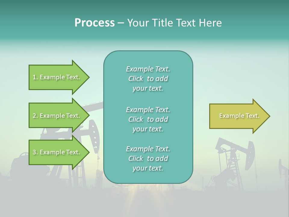 Gasoline Beautification Petrochemical PowerPoint Template